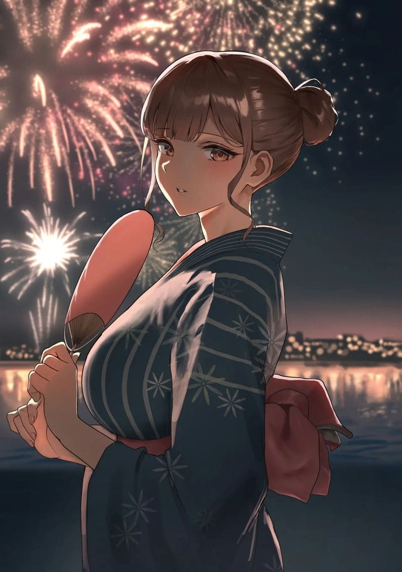 หนีงานเทศกาลไปดูดอกไม้ไฟ